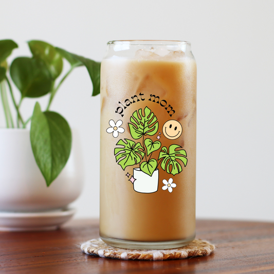 Plant Mom Can Glass—20 oz.