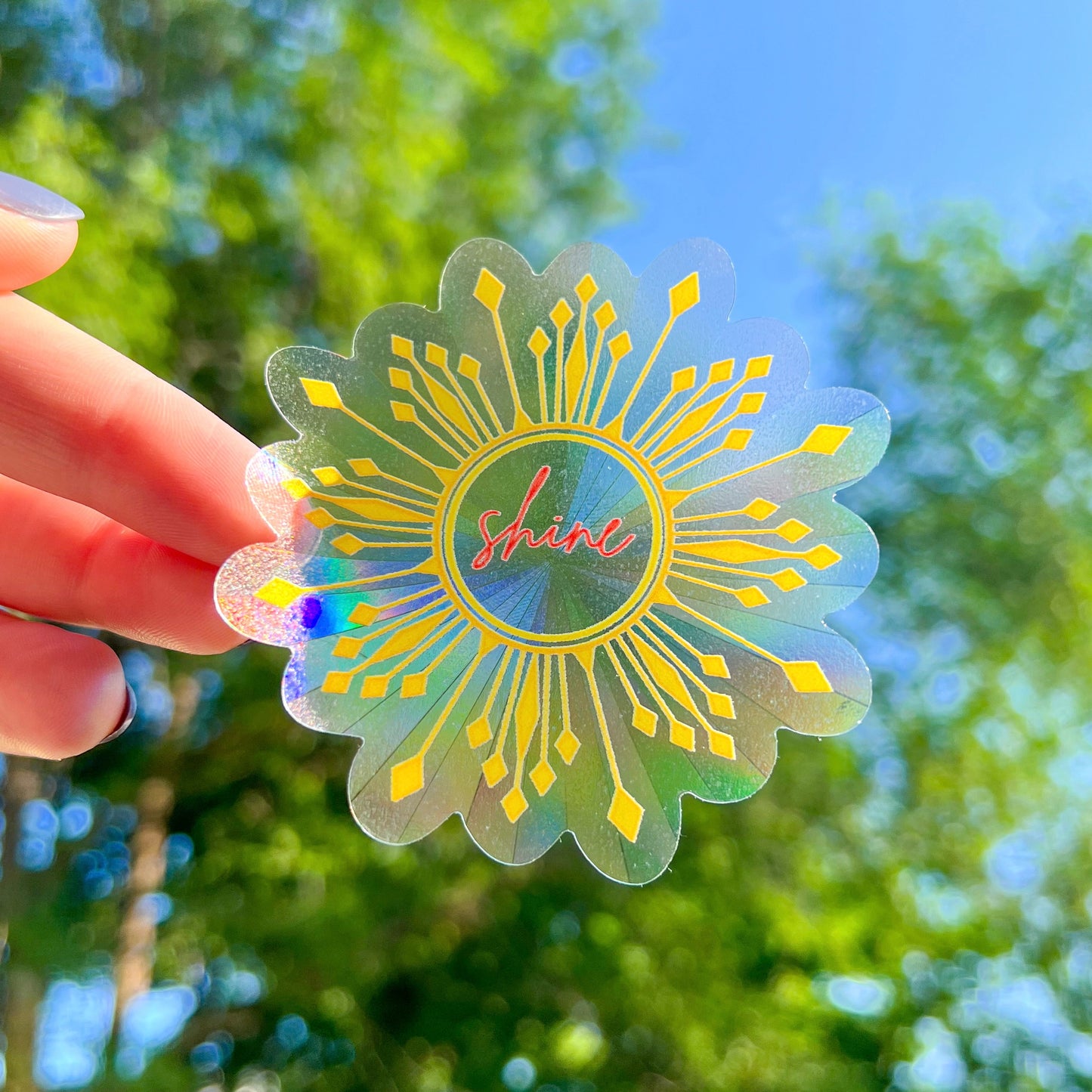 Shine Suncatcher 3" Decal