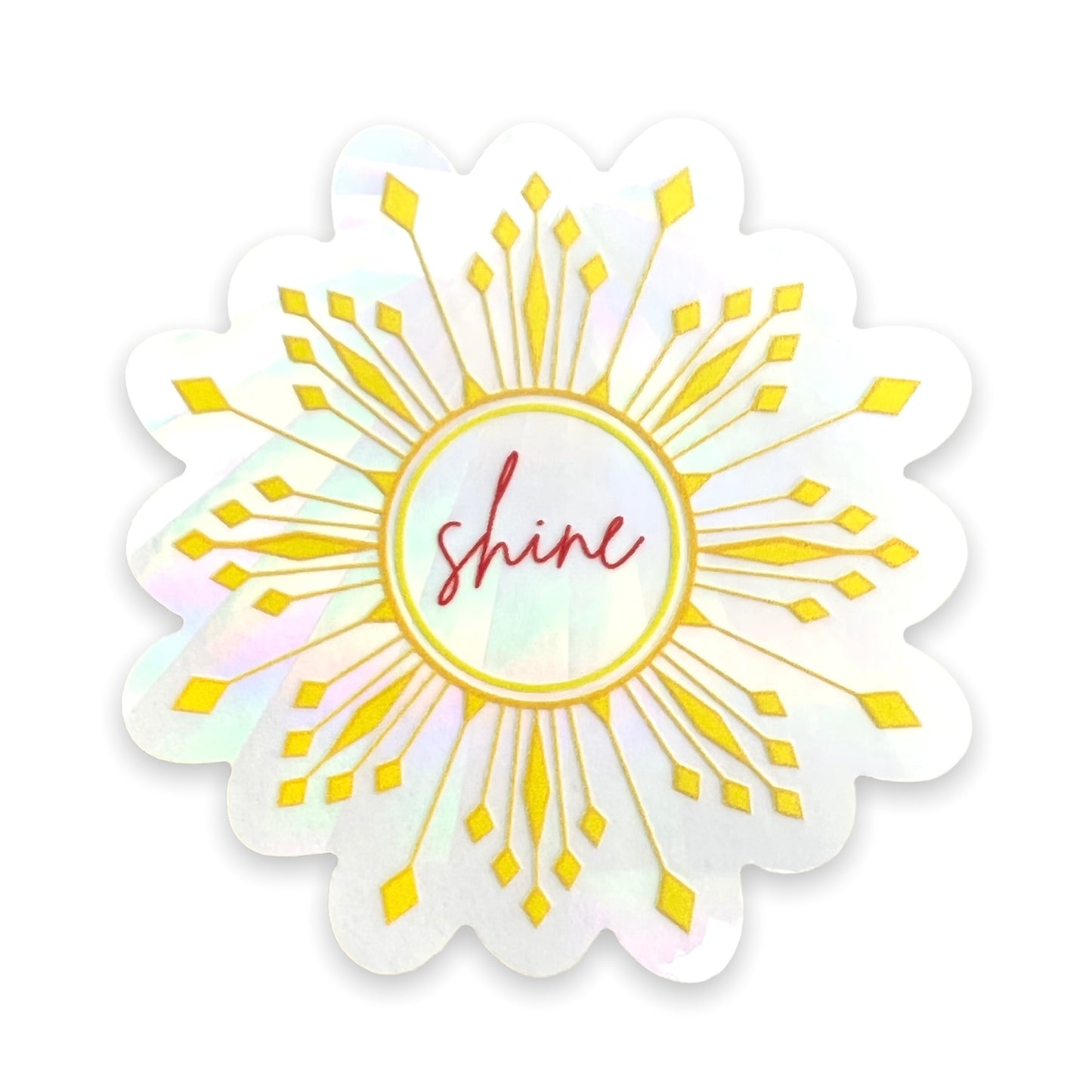 Shine Suncatcher 3" Decal