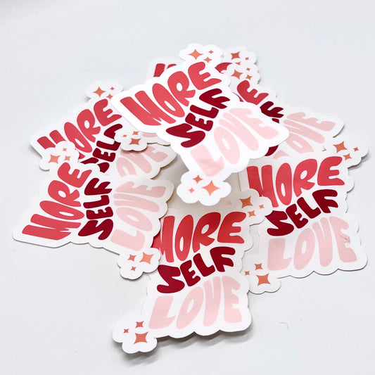 More Self Love Sticker